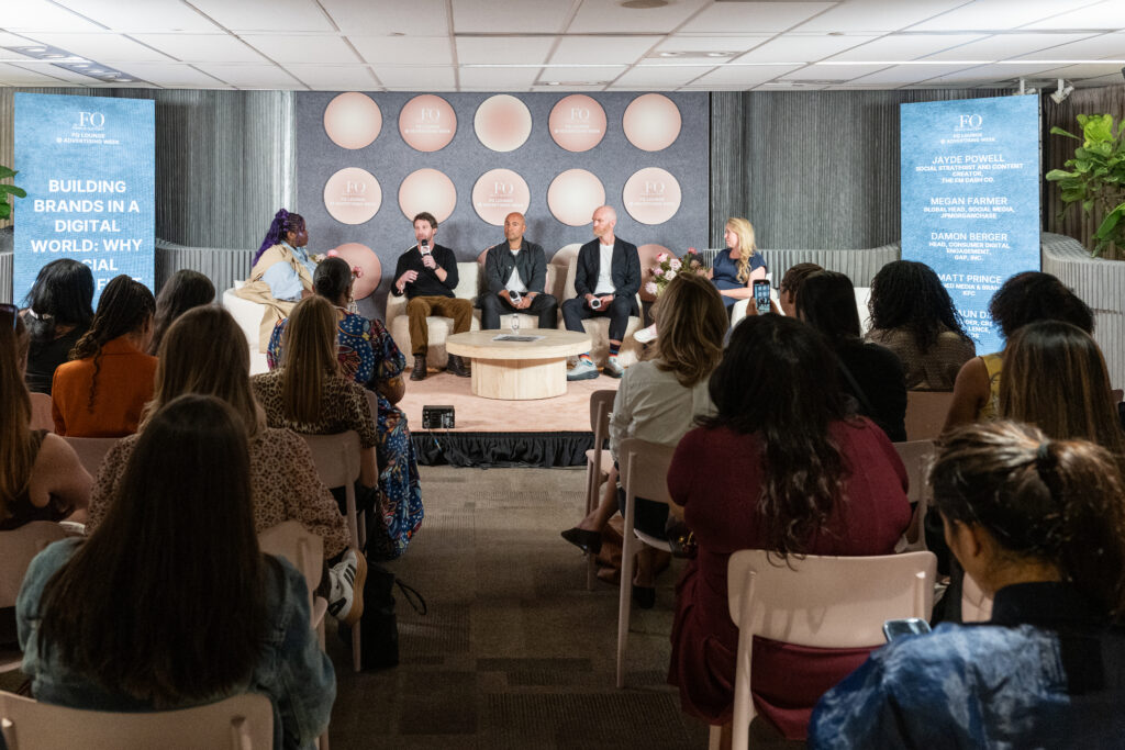 Matt Prince on a panel at Advertising Week
