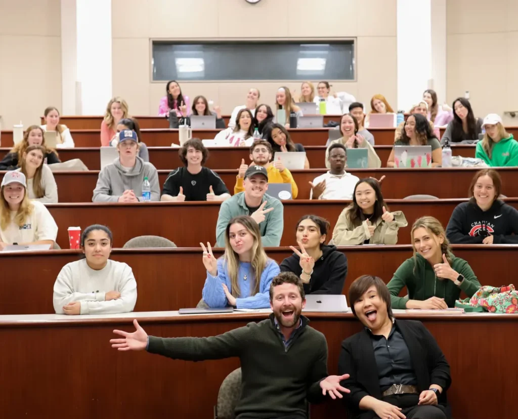 Matt Prince teaching at Chapman University